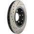 127.33069CL by CENTRIC - Sportstop Cryo Drilled & Slotted Rotor, Left
