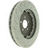 126.63088 by CENTRIC - Premium OE Style Slotted Brake Rotor