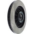 Centric 126.65055CSL Disc Brake Rotor and Hub Assembly Cryo Sport Slotted Rotor, Left