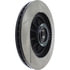 Centric 126.65055SR Disc Brake Rotor and Hub Assembly StopTech Sport Slotted