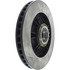 Centric 126.65063CSL Disc Brake Rotor and Hub Assembly Cryo Sport Slotted Rotor, Left