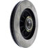 Centric 126.65080CSL Disc Brake Rotor and Hub Assembly Cryo Sport Slotted Rotor, Left
