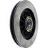 Centric 126.65080SR Disc Brake Rotor and Hub Assembly StopTech Sport Slotted