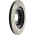 127.45072R by CENTRIC - Slotted Drilled Rotor