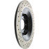 127.45074L by CENTRIC - Slotted Drilled Rotor
