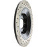 127.45074R by CENTRIC - Slotted Drilled Rotor