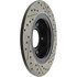 127.45085R by CENTRIC - Sport Drilled & Slotted Rotor, Right