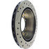 127.46022R by CENTRIC - Slotted Drilled Rotor