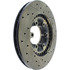 127.46025R by CENTRIC - Slotted Drilled Rotor