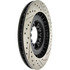 127.46051R by CENTRIC - Slotted Drilled Rotor