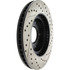 127.46066R by CENTRIC - Slotted Drilled Rotor
