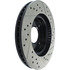 127.46070R by CENTRIC - Slotted Drilled Rotor