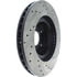 Centric 127.47012CR Disc Brake Rotor Sportstop Cryo Drilled & Slotted Rotor, Right