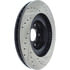 Centric 127.47018CR Disc Brake Rotor Sportstop Cryo Drilled & Slotted Rotor, Right