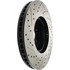 127.47024L by CENTRIC - Sport Drilled & Slotted Rotor, Left