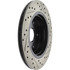 127.47037R by CENTRIC - Sport Drilled & Slotted Rotor, Right