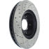 Centric 127.51015CL Disc Brake Rotor Sportstop Cryo Drilled & Slotted Rotor, Left