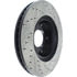 Centric 127.51015CR Disc Brake Rotor Sportstop Cryo Drilled & Slotted Rotor, Right