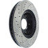 Centric 127.51015L Disc Brake Rotor Slotted Drilled Rotor