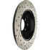 127.51021R by CENTRIC - Slotted Drilled Rotor