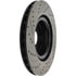 Centric 127.51036CL Disc Brake Rotor Sportstop Cryo Drilled & Slotted Rotor, Left