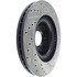 127.51038R by CENTRIC - Slotted Drilled Rotor