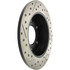 127.51043L by CENTRIC - Slotted Drilled Rotor