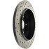 Centric 127.58002L Disc Brake Rotor Slotted Drilled Rotor