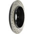 Centric 127.58002CR Disc Brake Rotor Sportstop Cryo Drilled & Slotted Rotor, Right