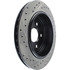 127.58007L by CENTRIC - Slotted Drilled Rotor