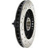 127.61026R by CENTRIC - Slotted Drilled Rotor