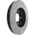 Centric 127.61041CL Disc Brake Rotor Sportstop Cryo Drilled & Slotted Rotor, Left