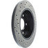 127.61042L by CENTRIC - Slotted Drilled Rotor