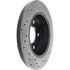 127.61042R by CENTRIC - Slotted Drilled Rotor