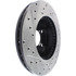 Centric 127.61047CL Disc Brake Rotor Sportstop Cryo Drilled & Slotted Rotor, Left