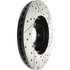 Centric 127.61049CR Disc Brake Rotor Sportstop Cryo Drilled & Slotted Rotor, Right