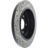 Centric 127.61052CL Disc Brake Rotor Sportstop Cryo Drilled & Slotted Rotor, Left