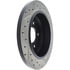 Centric 127.61052CR Disc Brake Rotor Sportstop Cryo Drilled & Slotted Rotor, Right