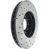 127.61057R by CENTRIC - Slotted Drilled Rotor