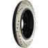 127.61073R by CENTRIC - Slotted Drilled Rotor
