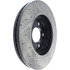 127.61072R by CENTRIC - Slotted Drilled Rotor