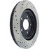 127.61087L by CENTRIC - Slotted Drilled Rotor