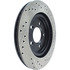 127.61087R by CENTRIC - Slotted Drilled Rotor