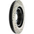 127.61098R by CENTRIC - Slotted Drilled Rotor