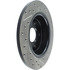 127.61101R by CENTRIC - Slotted Drilled Rotor