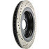 127.61109L by CENTRIC - Sport Drilled & Slotted Rotor, Left