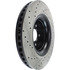 127.61114L by CENTRIC - Sport Drilled & Slotted Rotor, Left