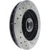 Centric 127.62013CR Disc Brake Rotor and Hub Assembly Sportstop Cryo Drilled & Slotted Rotor, Right