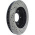 127.62017R by CENTRIC - Slotted Drilled Rotor