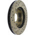 127.62025L by CENTRIC - Slotted Drilled Rotor